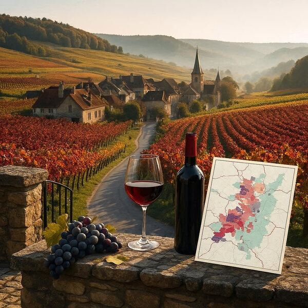 route des vins de Bourgogne